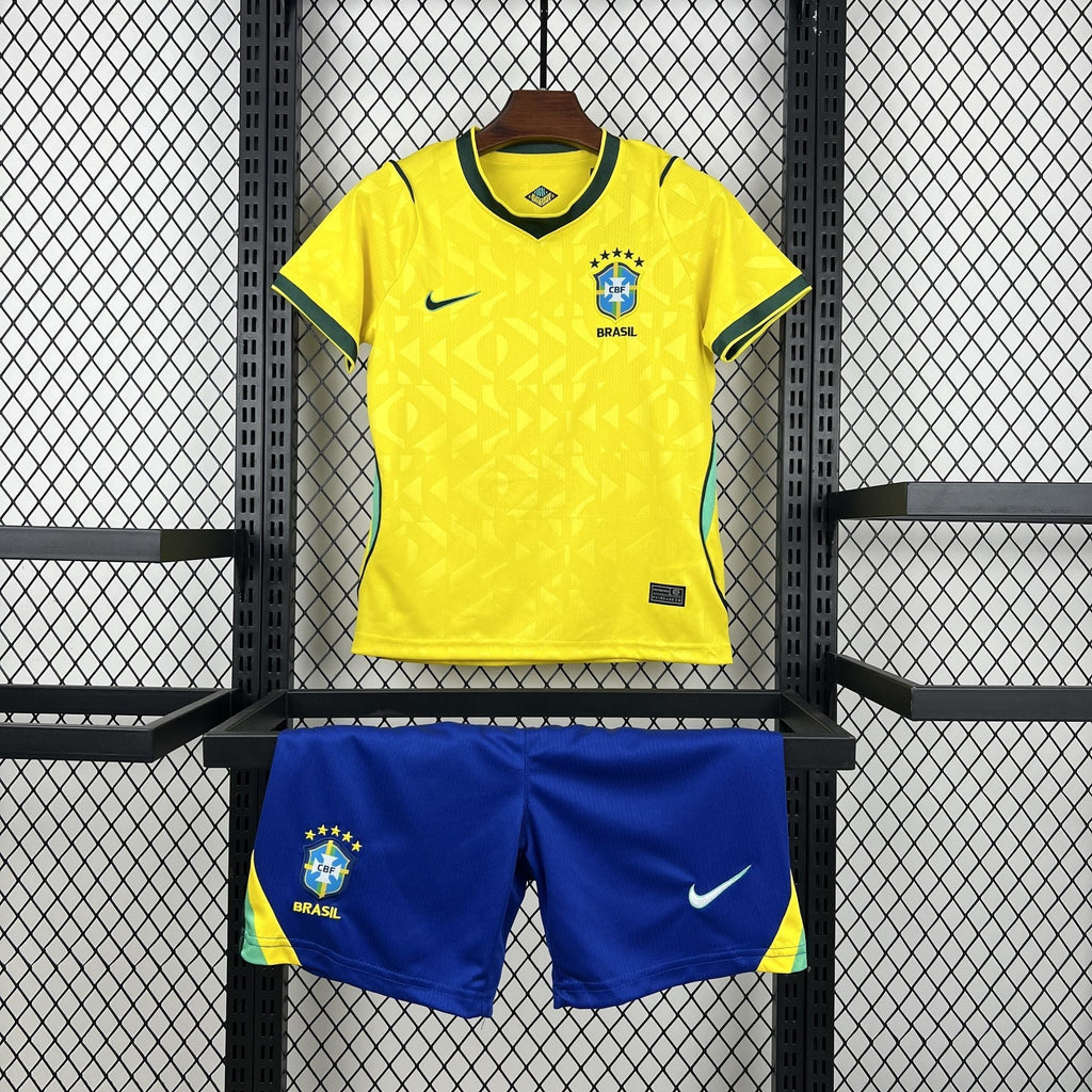 Kit Infantil Seleção Titular 26/27 - Copa do Mundo