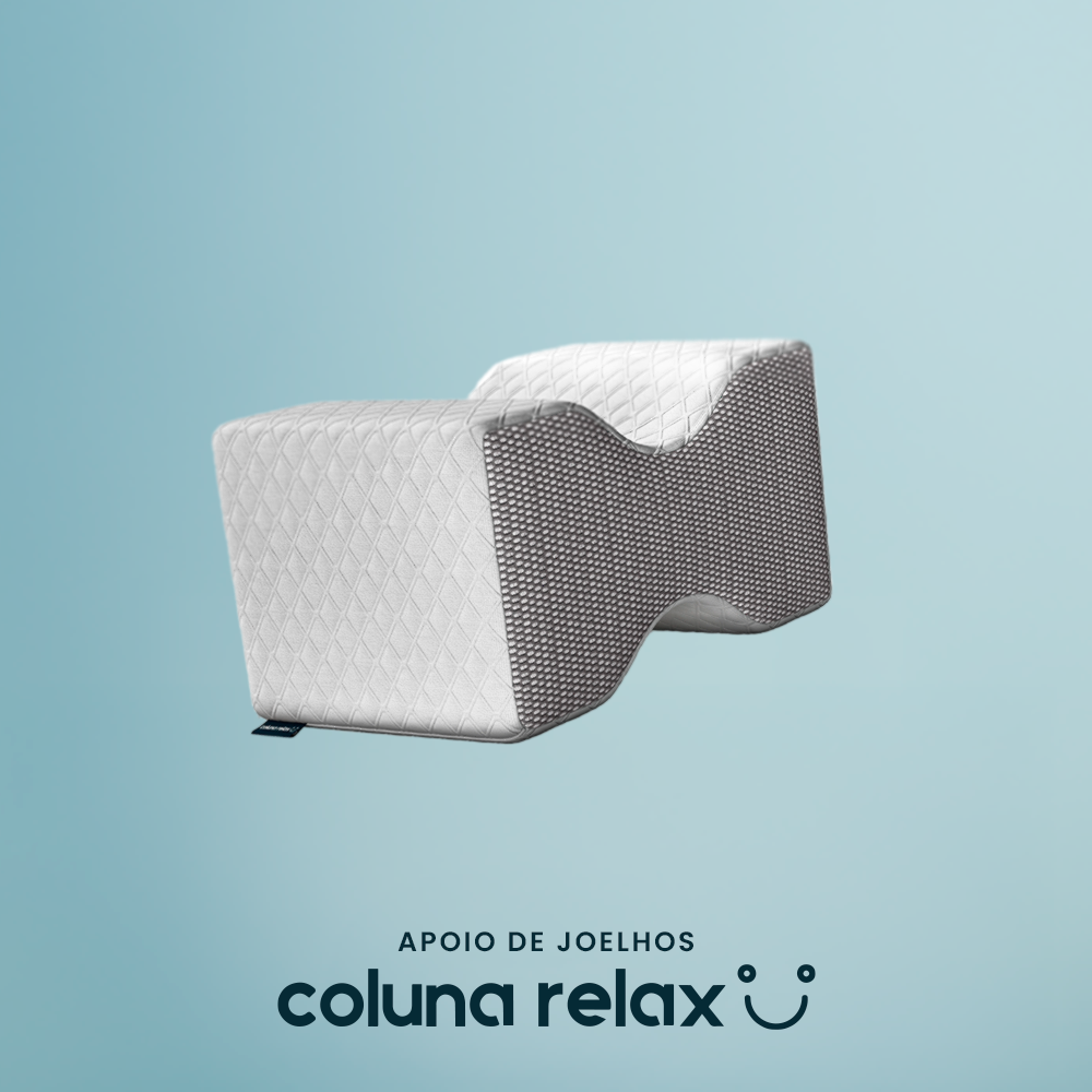 Travesseiro Apoio de Joelhos Coluna Relax® :)