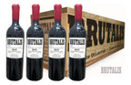 Brutalis Vinho Tinto Português kit com 4 Caixas De Madeira 16 unidades 750ml Promoção