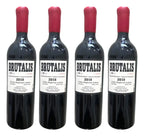 Brutalis Vinho Tinto Português kit com 4 Caixas De Madeira 16 unidades 750ml Promoção