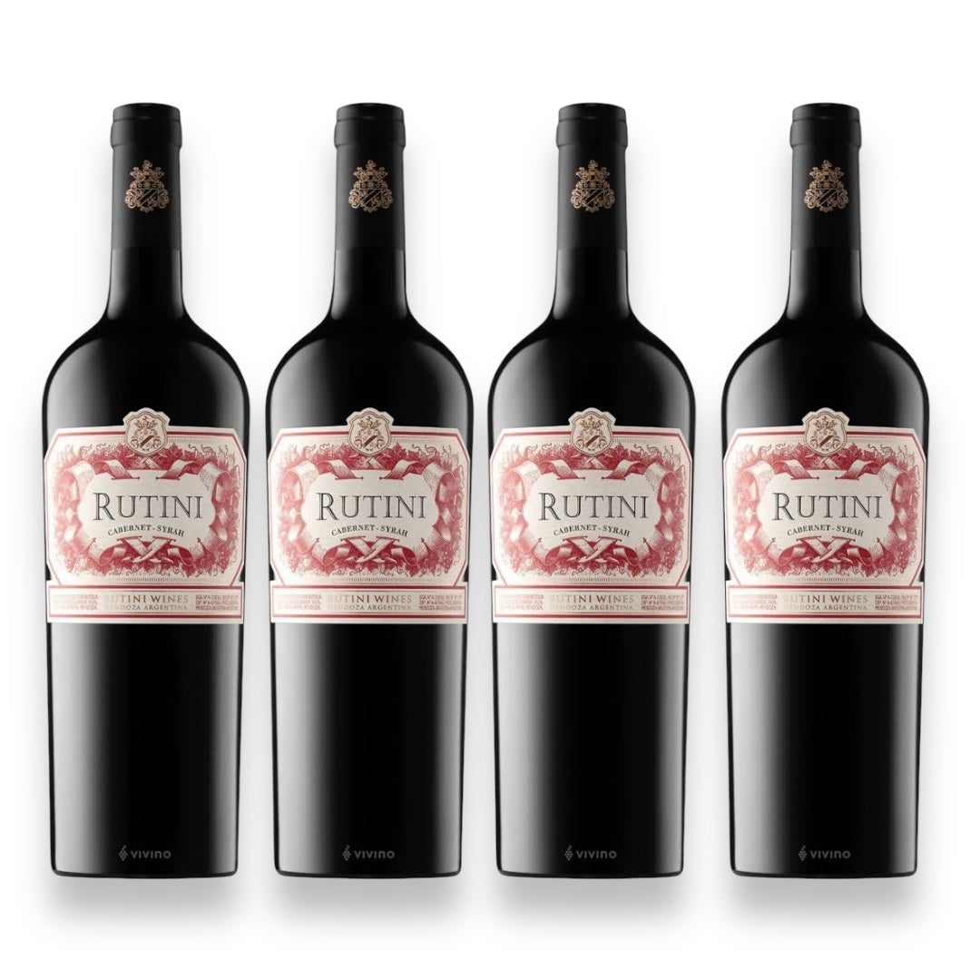 Kit 4 Vinhos Rutini Cabernet-Syrah
