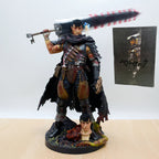 Figura de Anime Berserk Guts de 36cm, Figura de Ação com Armadura Berserker, Modelo Colecionável Zodd/Cavaleiro da Morte