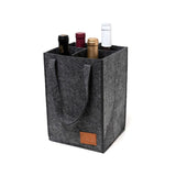 Sacola Para 4 Garrafas De Vinho Bolsa Wine Bag Mala Protetor