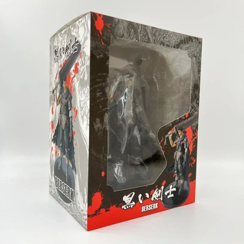 Figura de Anime Berserk Guts de 36cm, Figura de Ação com Armadura Berserker, Modelo Colecionável Zodd/Cavaleiro da Morte