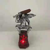 Figura de Anime Berserk Guts de 36cm, Figura de Ação com Armadura Berserker, Modelo Colecionável Zodd/Cavaleiro da Morte
