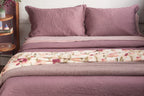 Colcha Matelasse Queen Cores 3pçs Camesa 240x260cm Cobre Leito