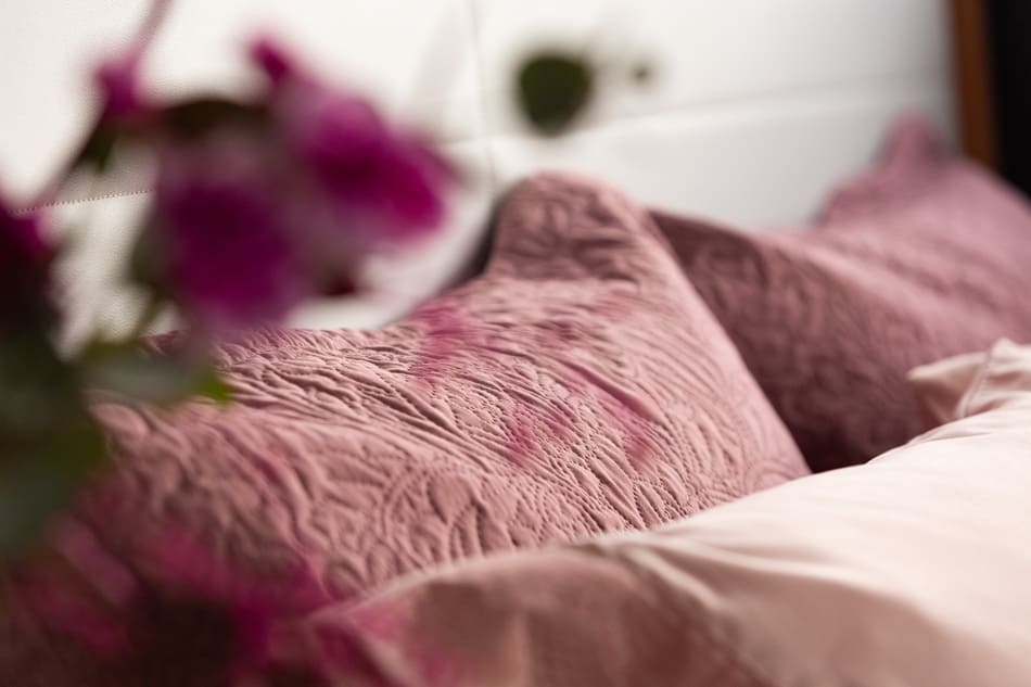 Colcha Matelasse Queen Cores 3pçs Camesa 240x260cm Cobre Leito