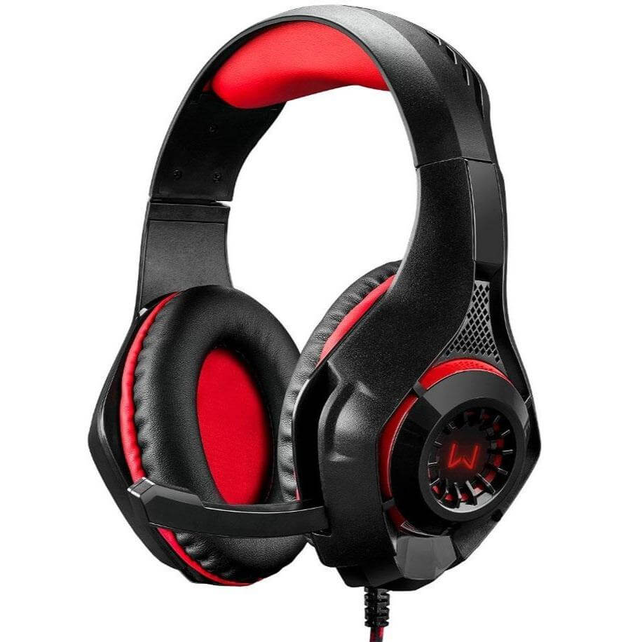 Headset Gamer Warrior Rama P3 e USB LED PH219