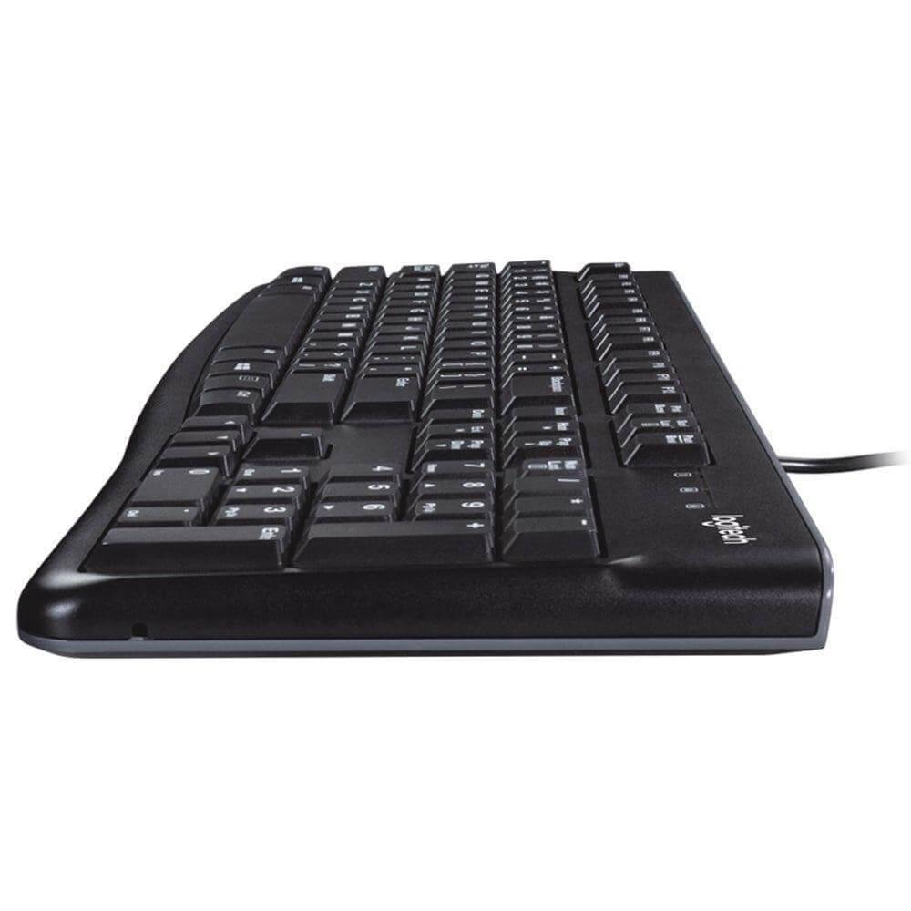 Kit Teclado e Mouse Logitech MK120 1000DPI ABNT2