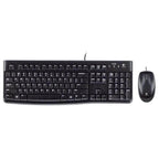 Kit Teclado e Mouse Logitech MK120 1000DPI ABNT2