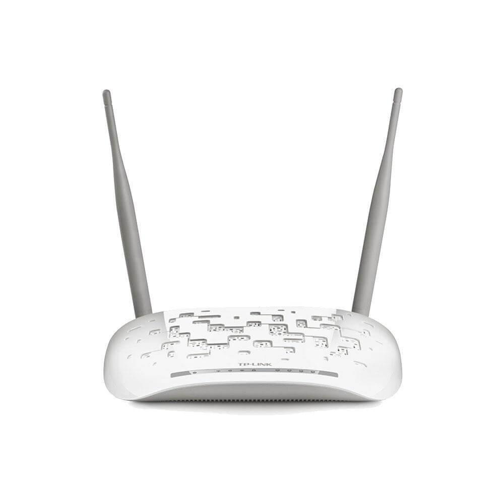 Roteador Modem TP-Link Wireless 300Mbps Splitter ADSL2