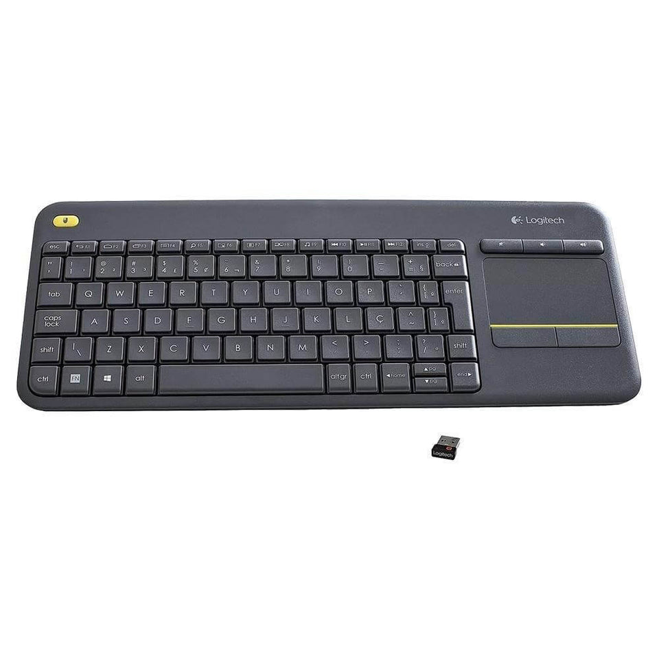 Teclado Com Touchpad Wireless Logitech K400 Plus