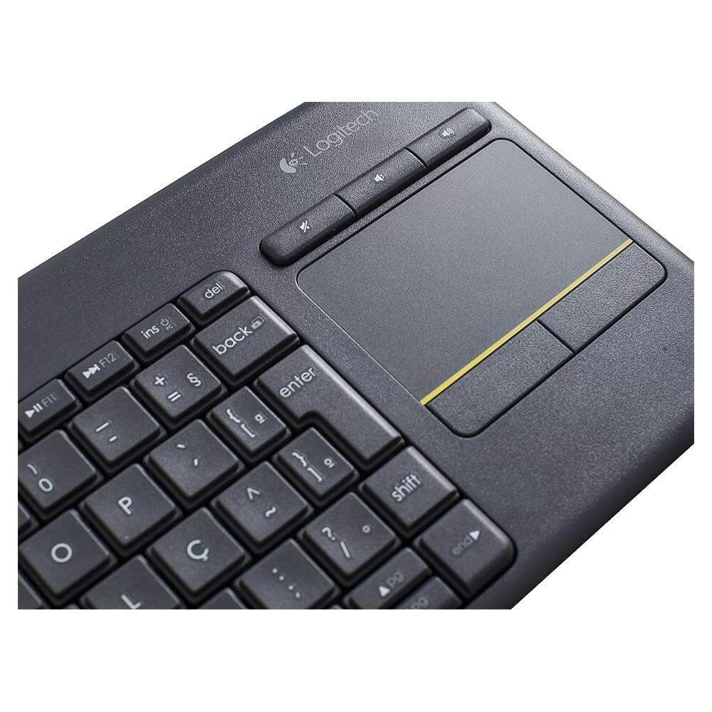 Teclado Com Touchpad Wireless Logitech K400 Plus