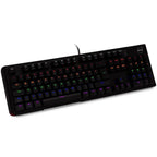 Teclado Gamer DAZZ Mecânico Predator LED RGB ABNT2